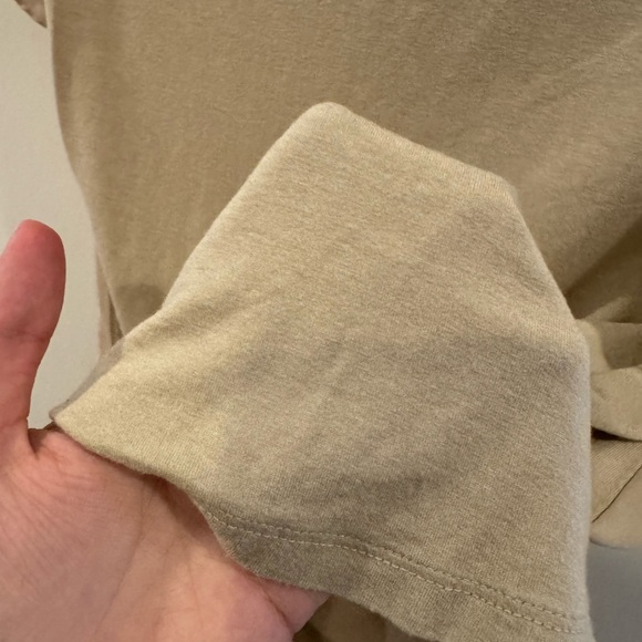 The Limited Tan Short Sleeve Top! - Picture 3 of 7